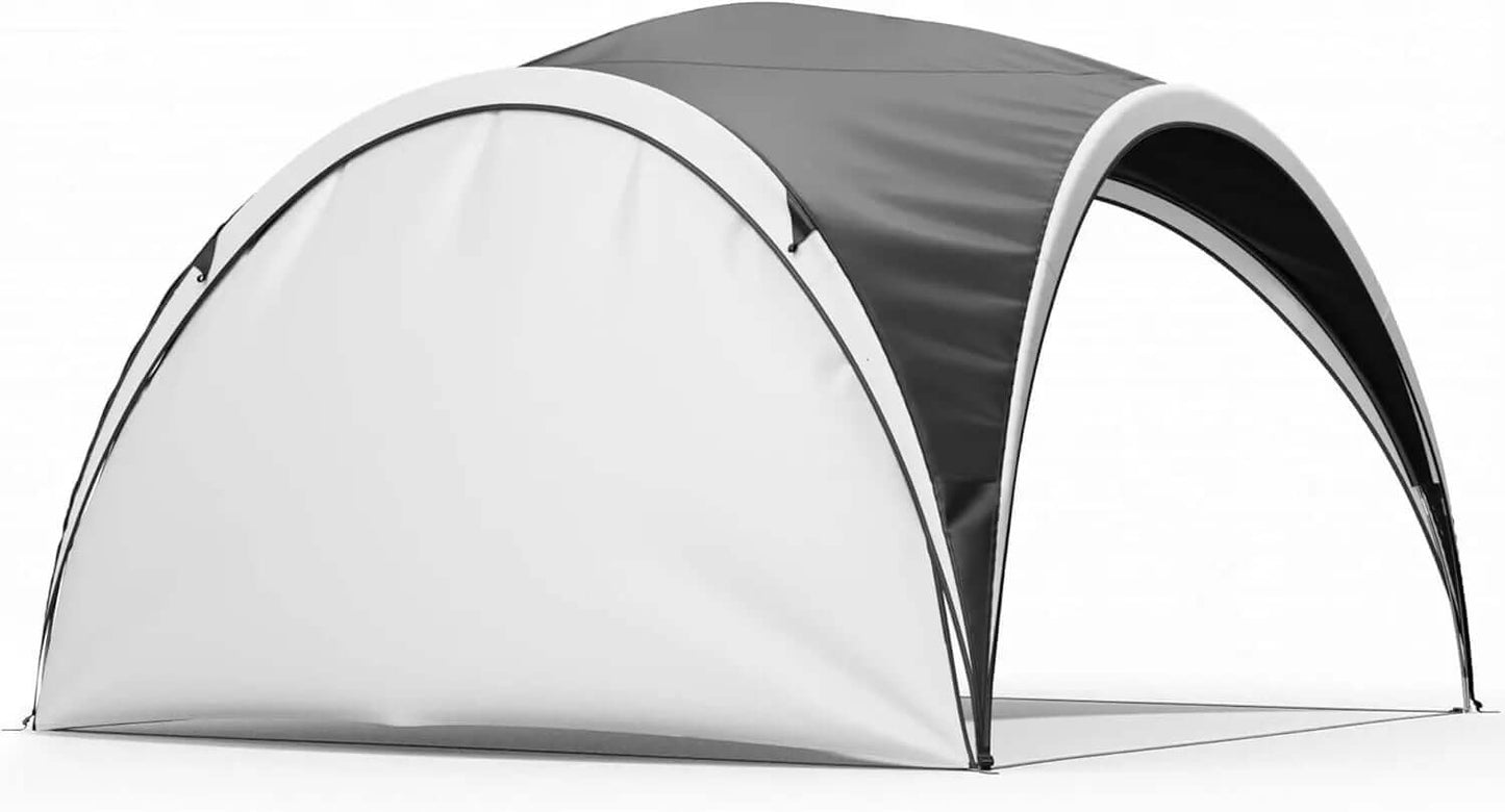 ROODZ Seitenteil Pavillon 3x3, Zubehör, Seitenwand, Wasserdicht, Sturmfest, UV-Schutz 50+ - Roodz